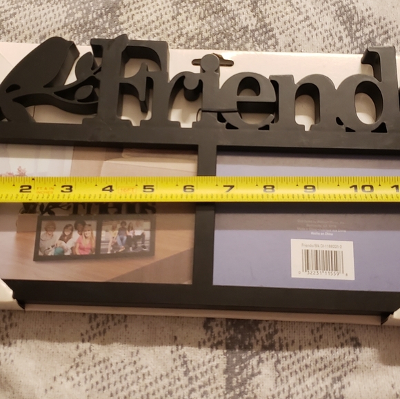"Friends" Decor Frame, NWT, Black Friends decoration picture frames - Picture 9 of 11